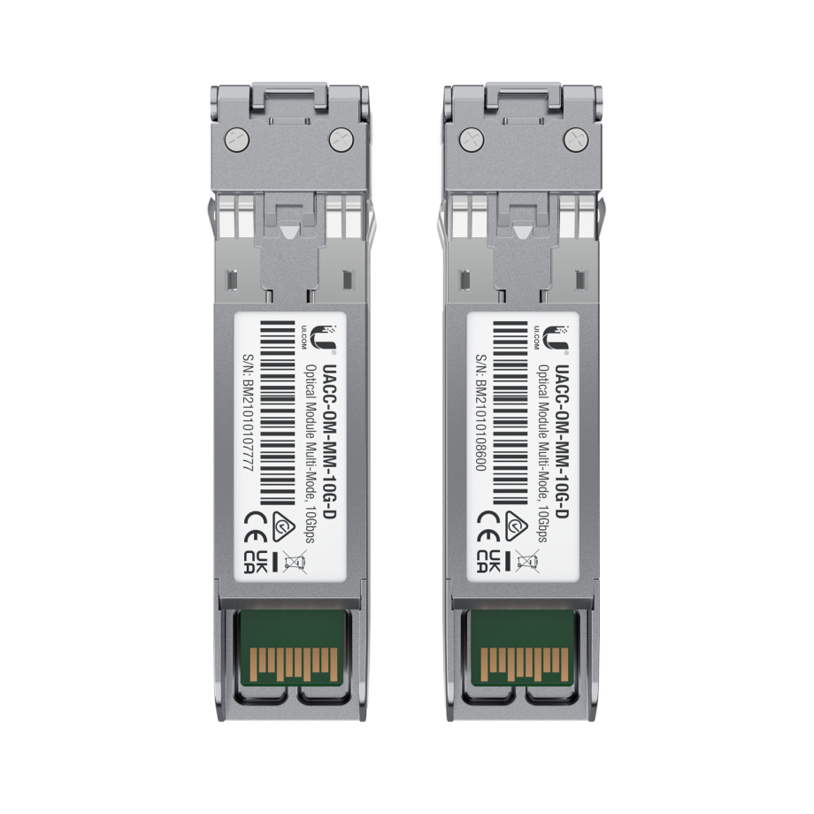 Ubiquiti 10Gbps module optique multimode, 2-Pack