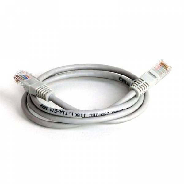 Câble de raccordement Cat6 0.5m gris