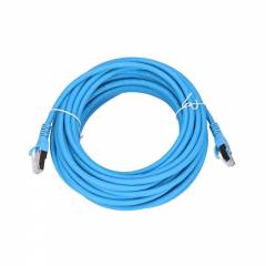 Câble patch Cat6A 10m bleu