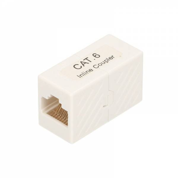 RJ45-RJ45 Coupleur Cat6 Droit