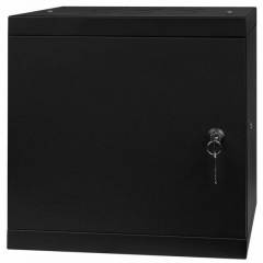 Armoire à Crémaillère 10" 6U, 300mm, Porte Pleine, Noir