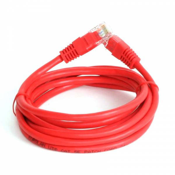 Câble de raccordement Cat5e 2m rouge