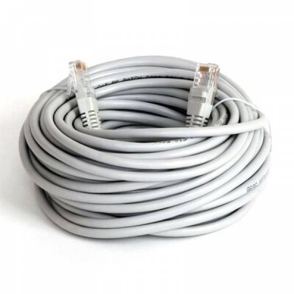 Câble de raccordement Cat5e 15m gris