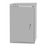 Armoire à Crémaillère 10" 9U, 300mm, Porte Pleine, Gris