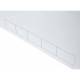 Caisse de Support 19" 3U, 180mm, Blanc