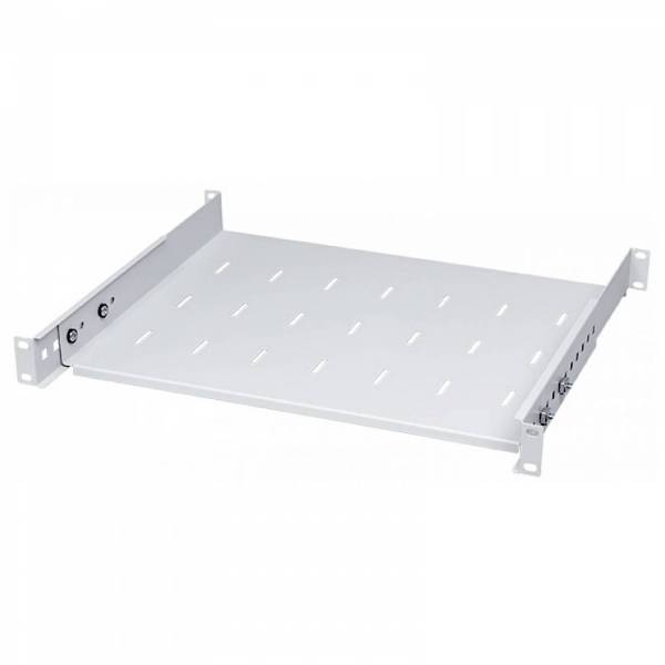 Étagère Rack Réglementée 19" 1U, 450mm, Gris