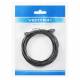 Câble patch mince UTP Cat6A 0.5m noir