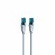 Câble patch UTP Cat5e 1m bleu glacier