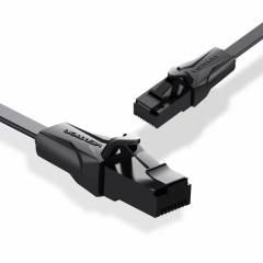 Câble patch Plat UTP Cat6 10m noir