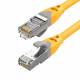 Câble patch SSTP Cat6A 1m jaune