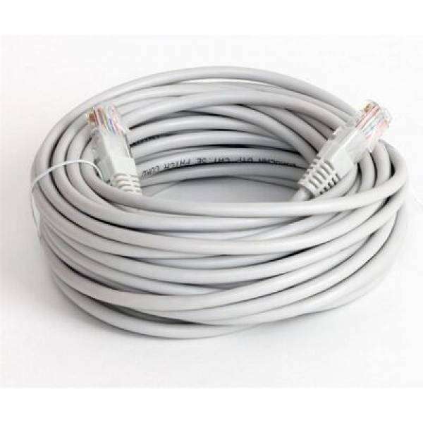 Câble de raccordement Cat6 20m gris