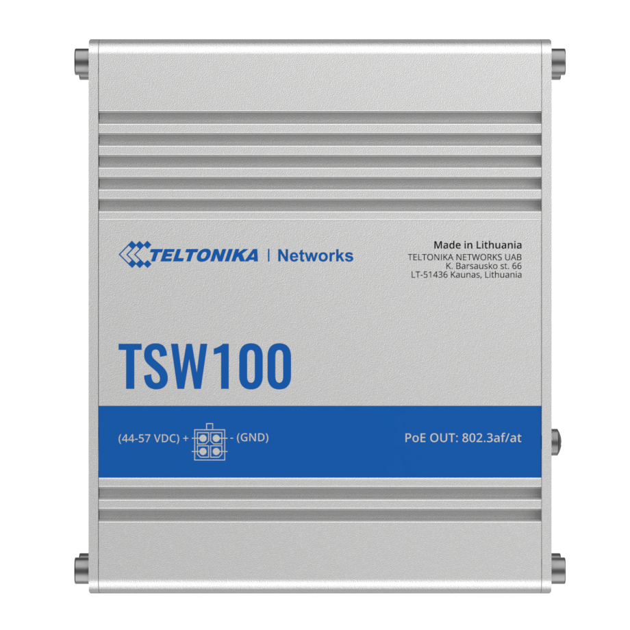 Teltonika TSW100 Commutateur PoE