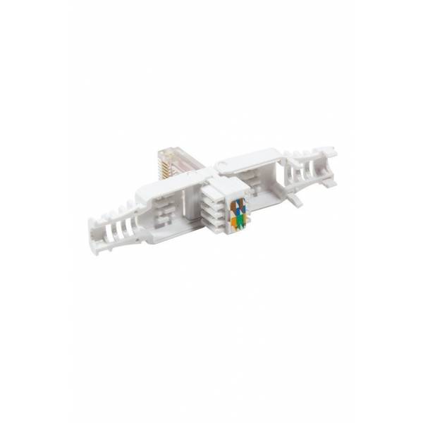 RJ45 Connecteur Cat6 sans outil blanc