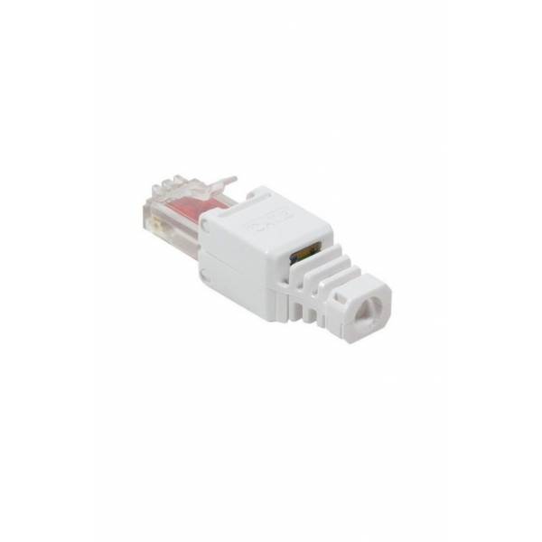 RJ45 Connecteur Cat6 sans outil blanc