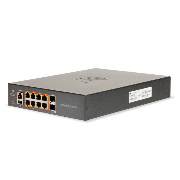 cnMatrix EX1010-P Switch Ethernet PoE+ Intelligent