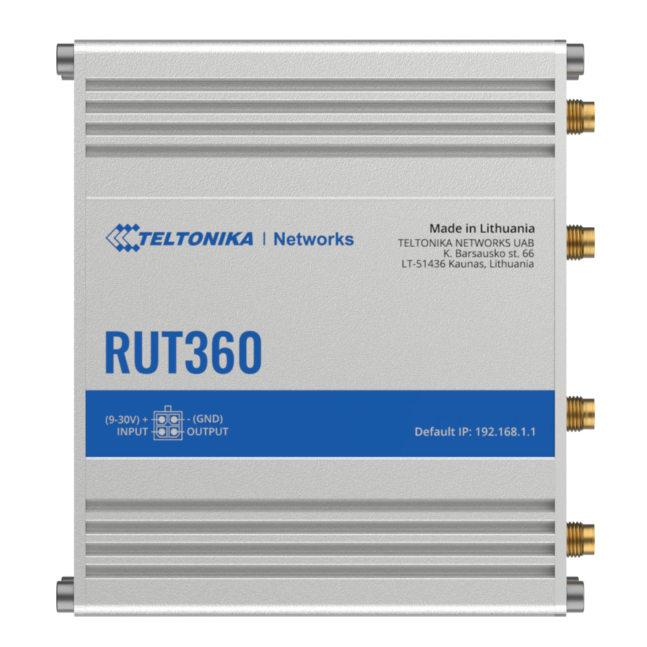 Teltonika RUT360 Routeur LTE Cat6