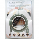 Alfa câble de rallonge active 5m, Mini USB