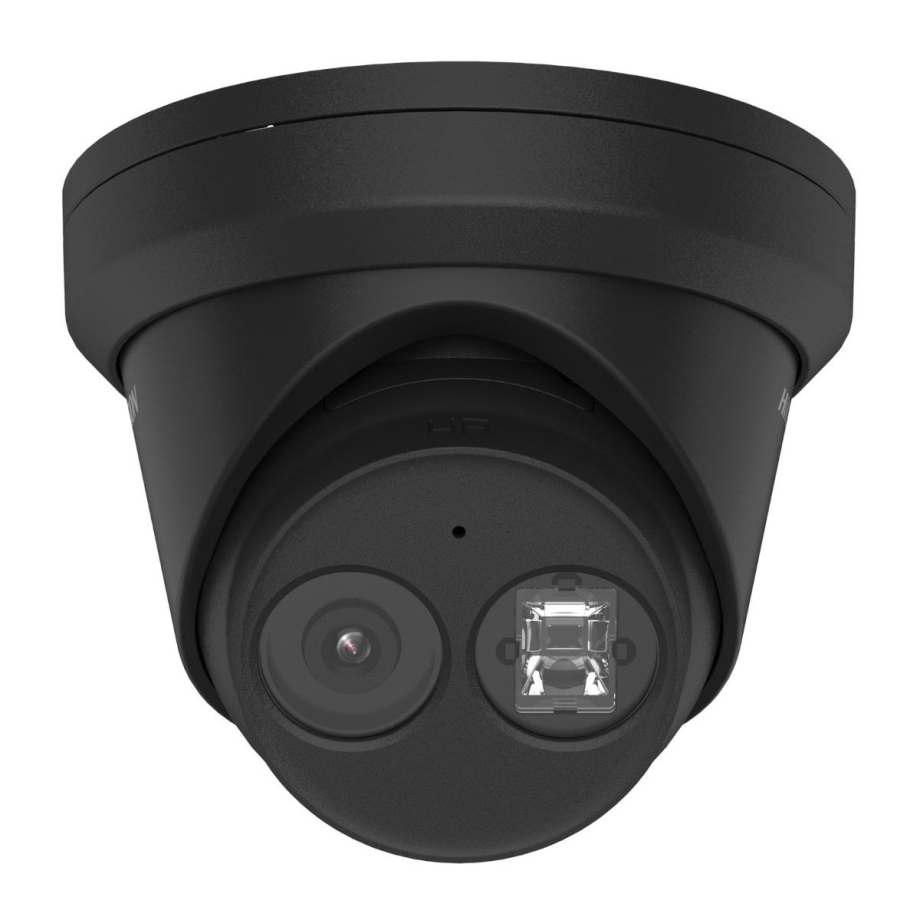 HikVision 4 MP Caméra à Tourelle DS-2CD2343G2-IU F2.8 noire