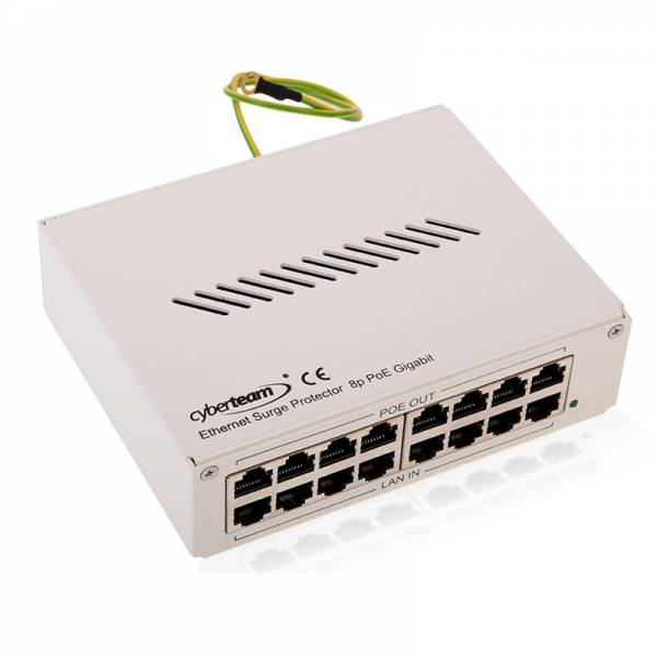 Parasurtenseur Ethernet 8P PoE Desktop Gigabit